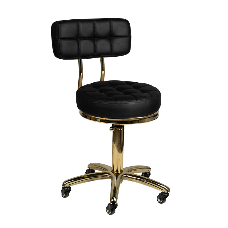 Tabouret AM-961 Goud Zwart 1