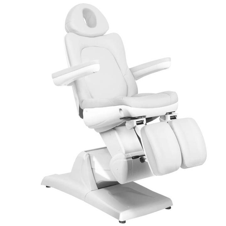 Behandelstoel Elektrisch Azzurro 870S Pedi 3 Motoren Wit - afbeelding 3