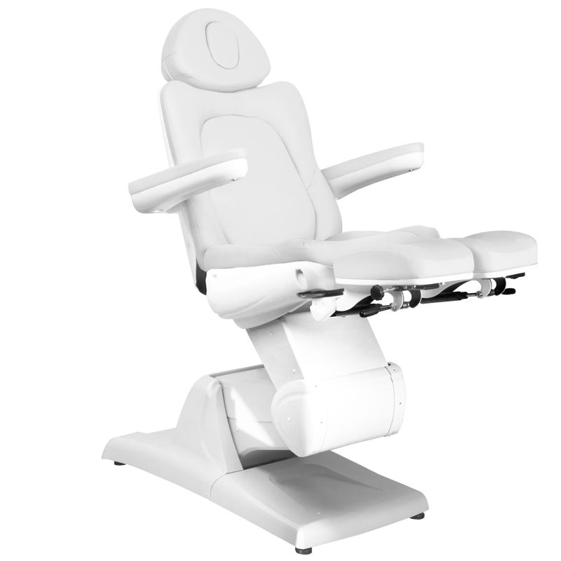 Behandelstoel Elektrisch Azzurro 870S Pedi 3 Motoren Wit - afbeelding 5