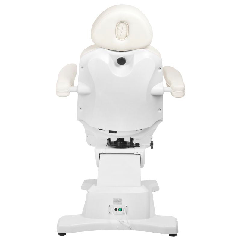 Behandelstoel Elektrisch Azzurro 869A 4 Motoren Draaibaar Wit - afbeelding 6