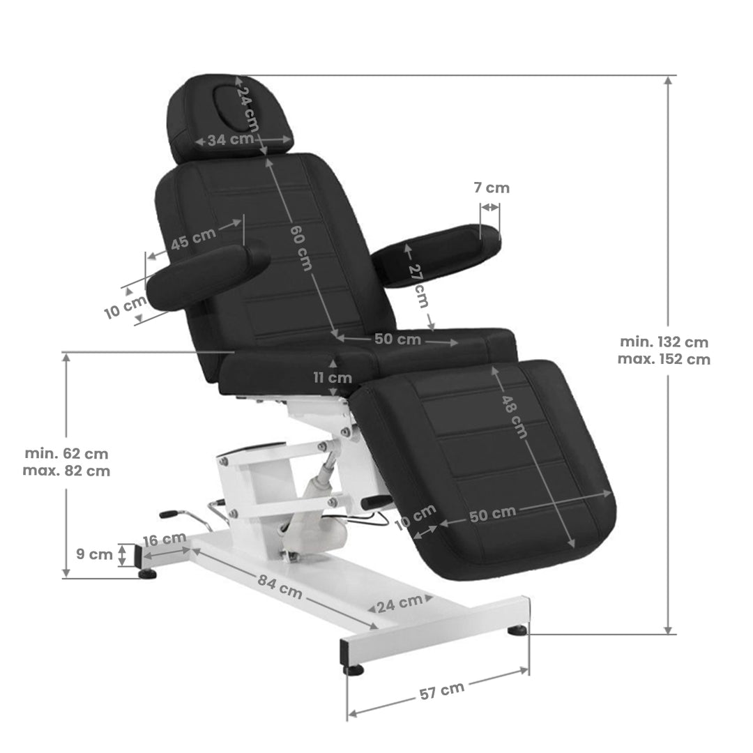 Behandelstoel Elektrisch Azzurro 705 1 Zwart 13