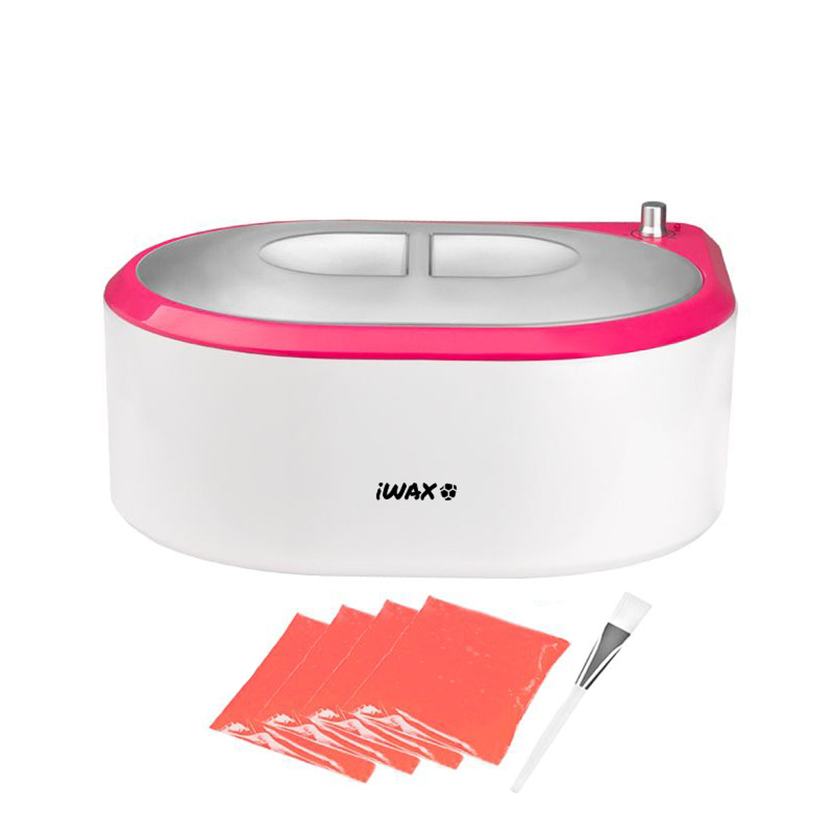 Paraffinebad iWax AM-8009 265W Wit-Rood