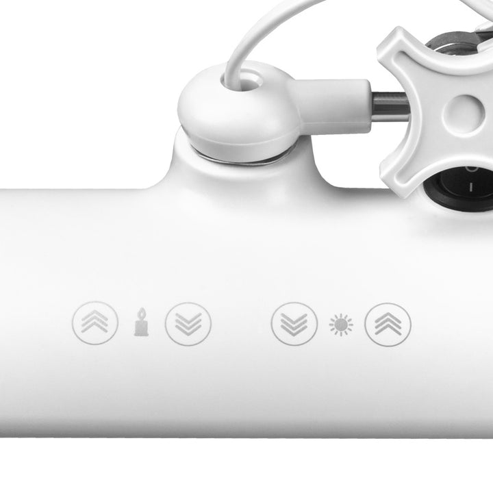 LED Lamp met Klem en Instelbare Kleur- en Lichtintensiteit Elegante 801TL Wit - afbeelding 6