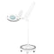 Loeplamp LED 60 SMD 5D op Statief Elegante 6027 Wit