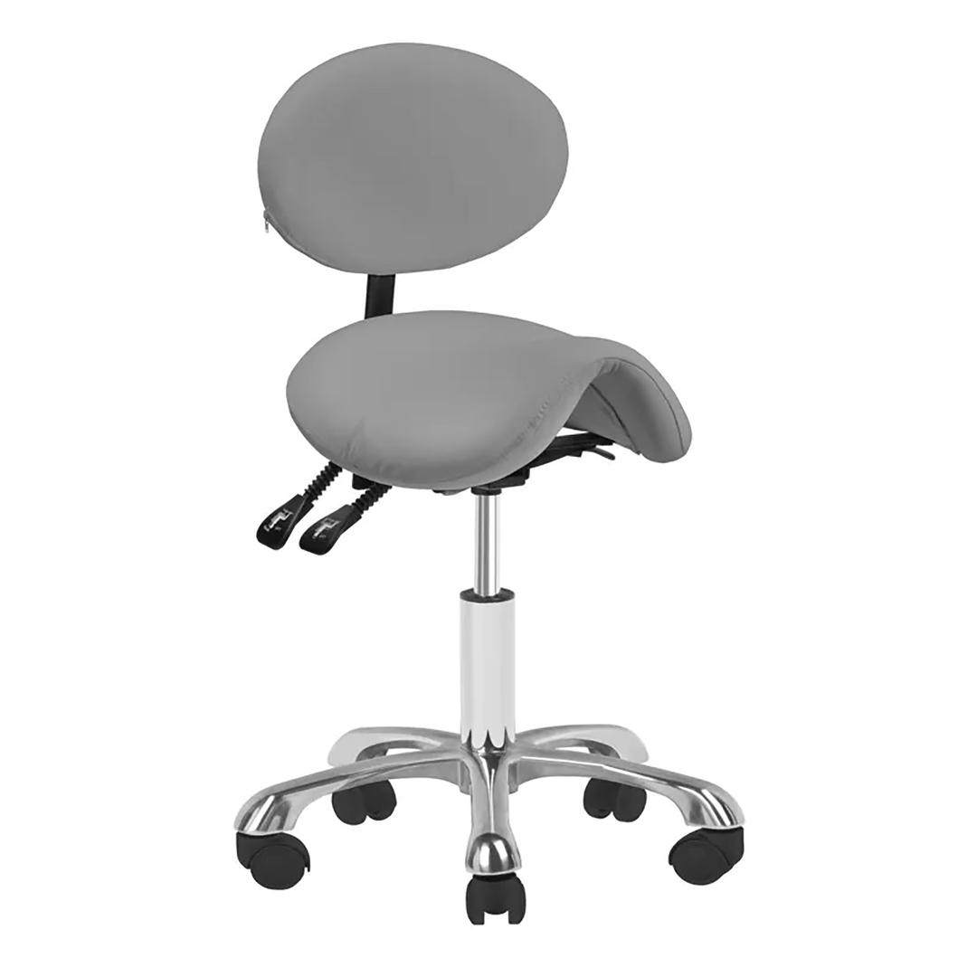 Zadelkruk op wielen met rugleuning Royal Supreme Zwart EZ TAO-line met vertregende wielen | Massagetafel wellness - De Spécialist in Massagetafels & Massagestoelen Zadelkruk op wielen met rugleuning Royal Supreme Zwart EZ TAO-line met vertregende wielen | Massagetafel wellness - De Spécialist in Massagetafels & Massagestoelen