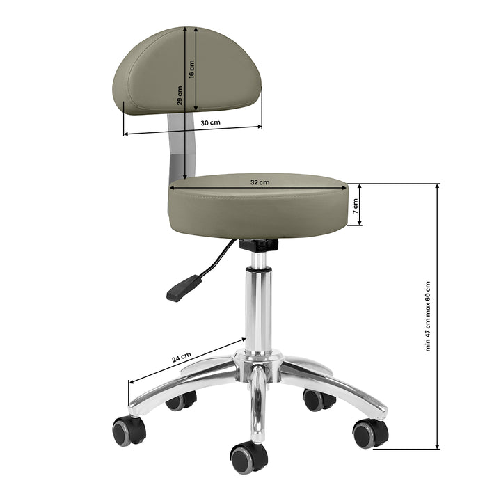 Zadelkruk Verstelbaar AM-304 Grijs - afbeelding 7