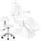 Behandelstoel Elektrisch Sillon Lux 273B 3 Motoren met Kruk Wit