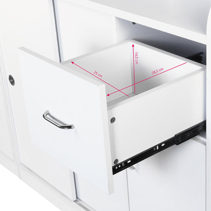 Receptiebalie Gabbiano Q-0333 Wit - afbeelding 7