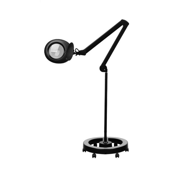 Loeplamp LED 60 SMD 5D op Statief Elegante 6025 Zwart
