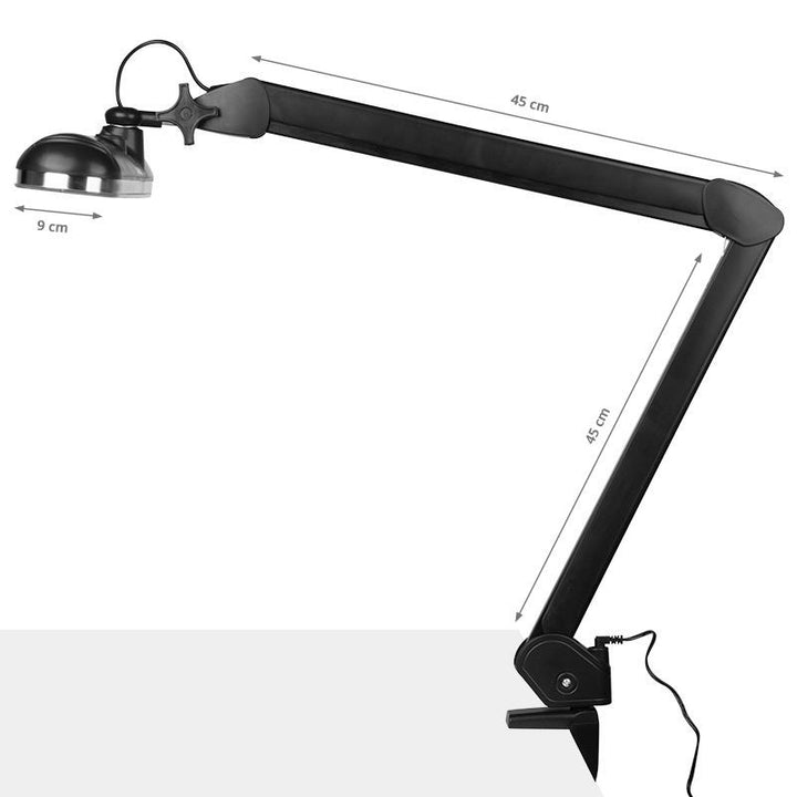 LED Lamp met Klem en Instelbare Kleur- en Lichtintensiteit Elegante 801TL Zwart - afbeelding 7