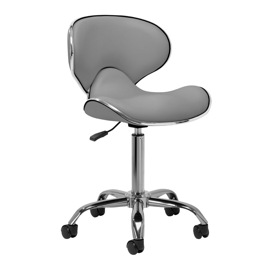 Salonstoel met Wielen Verstelbaar Gabbiano Q-4599 Grijs