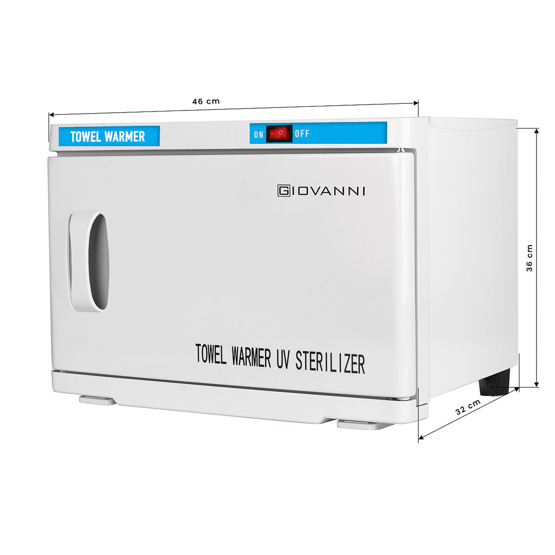 Handdoekwarmer met UV-C Sterilisator 16L 200W Wit - afbeelding 4