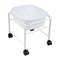 Voetenbad Pedicure Compact op Wielen Wit
