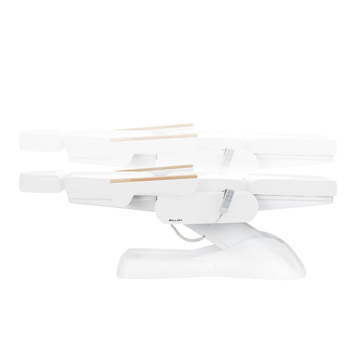 Elektrische Behandelstoel Lux 273B 3 Motoren Wit - afbeelding 5