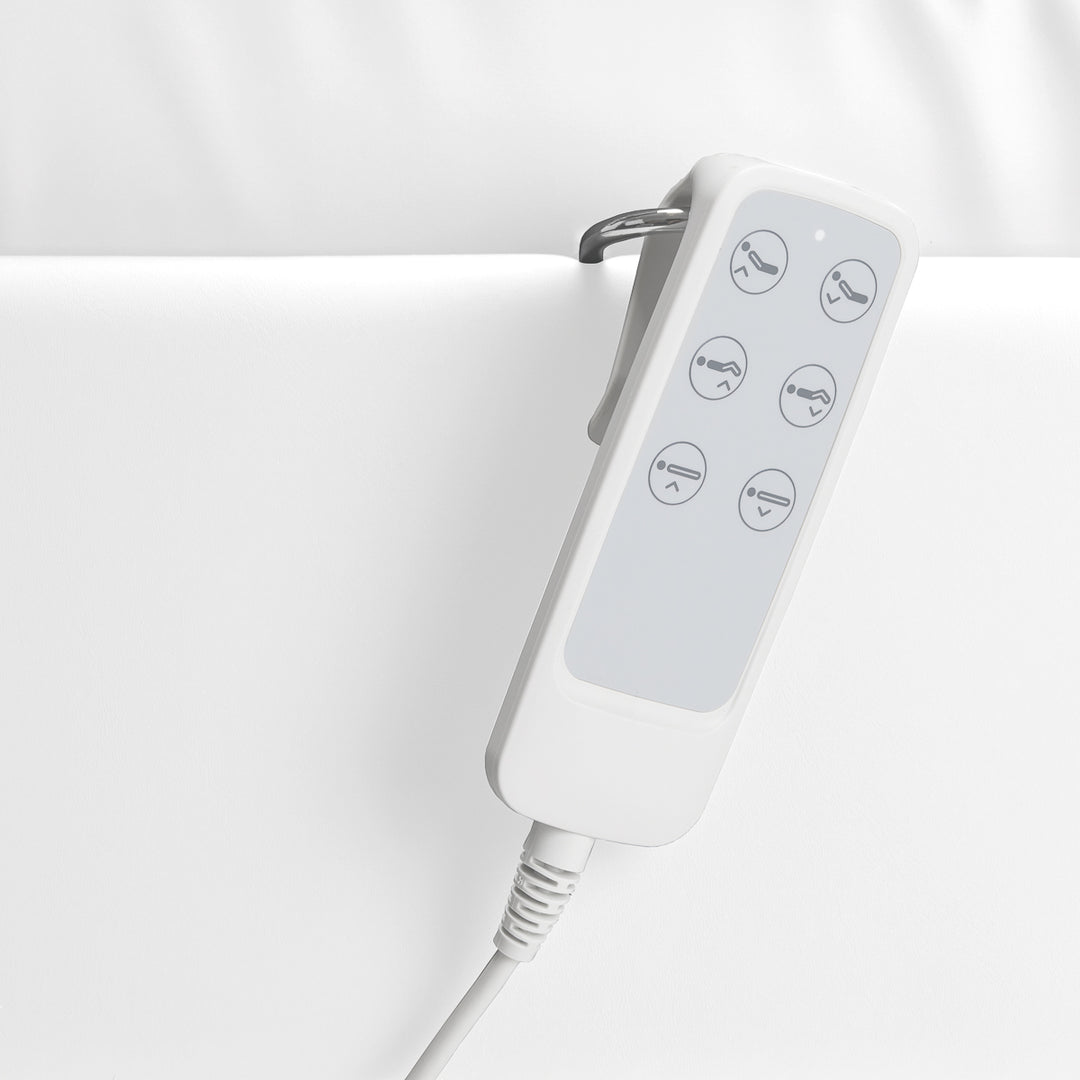 Elektrische Behandelstoel Lux 273B 3 Motoren Wit - afbeelding 14