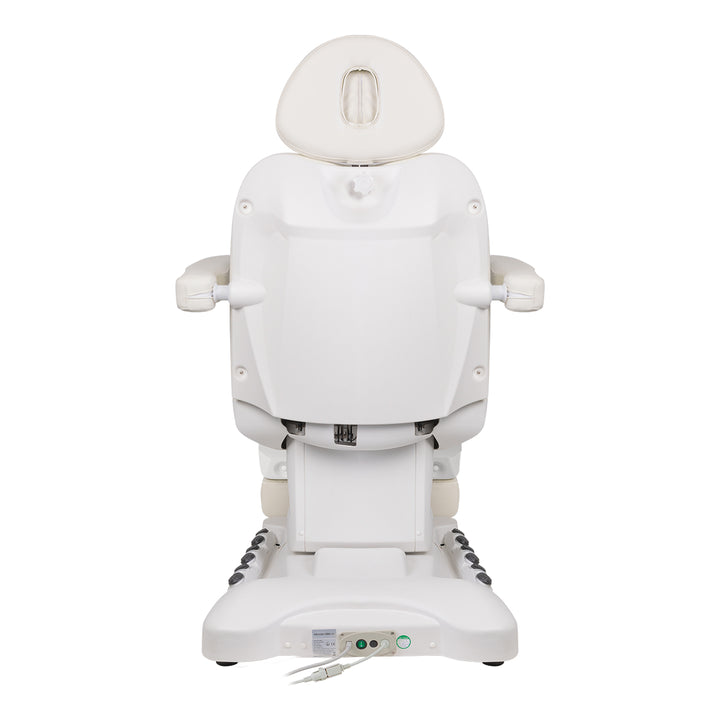 Behandelstoel Elektrisch Azzurro 708B 3 Motoren met Voetpedaal en Verwarming Wit - afbeelding 10
