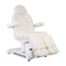 Behandelstoel Elektrisch Azzurro 708B 3 Motoren Pedi Pro met Voetpedaal en Verwarming Wit