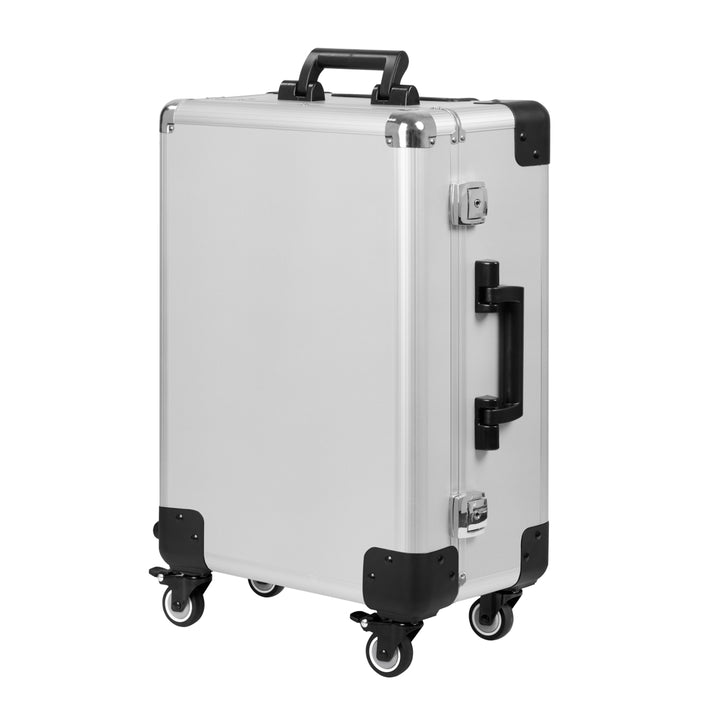 Make-up Koffer Mobiel Station T-27 met Verlichte Spiegel Zilver - afbeelding 2