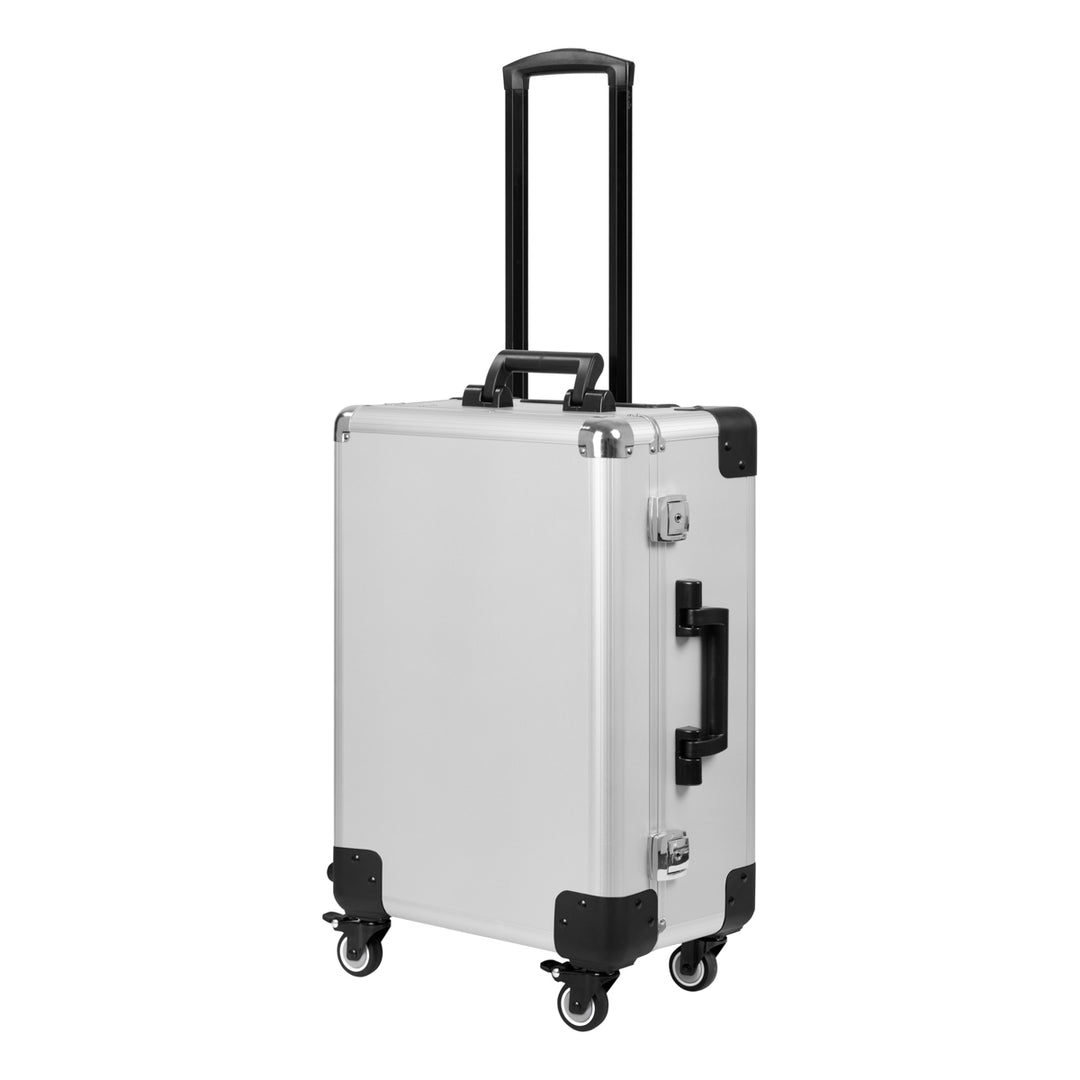 Make-up Koffer Mobiel Station T-27 met Verlichte Spiegel Zilver - afbeelding 3