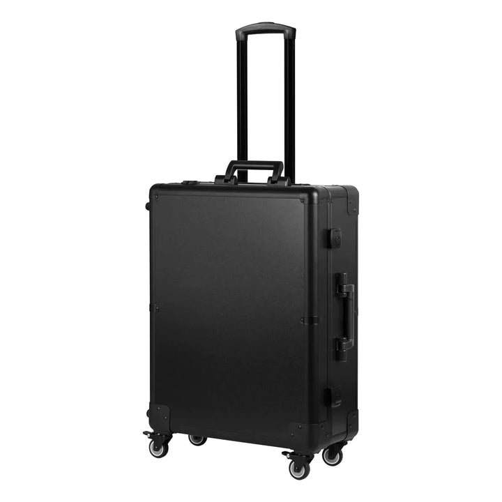 Make-up Koffer Mobiel Station met Verlichte Spiegel en Speakers Zwart - afbeelding 3