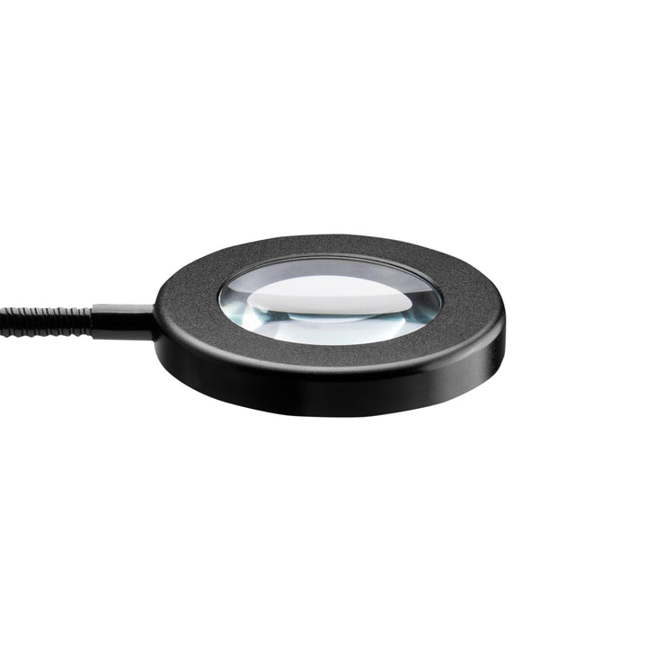 Loeplamp LED USB Zwanenhals met Tafelklem Zwart 2