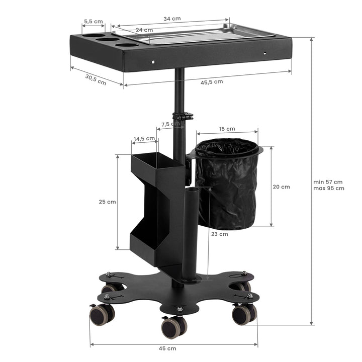 Roltafel Pro-Ink 716C Zwart - afbeelding 7