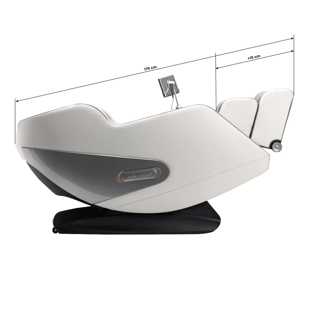 Massagestoel Elektrisch Sakura Comfort Plus 806 Grijs - afbeelding 19