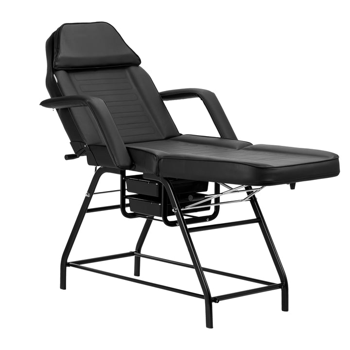 Behandelstoel 557A met Trays Zwart 2