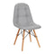 Salonstoel Hout 4Rico QS-185 Grijs