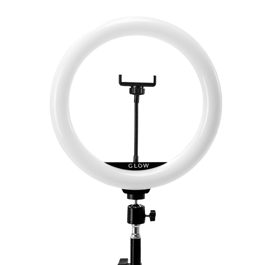 Ringlamp Glow 10" met statief 10W Zwart RGB 4