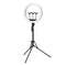 Ringlamp met Statief Glow 18" 45W Zwart