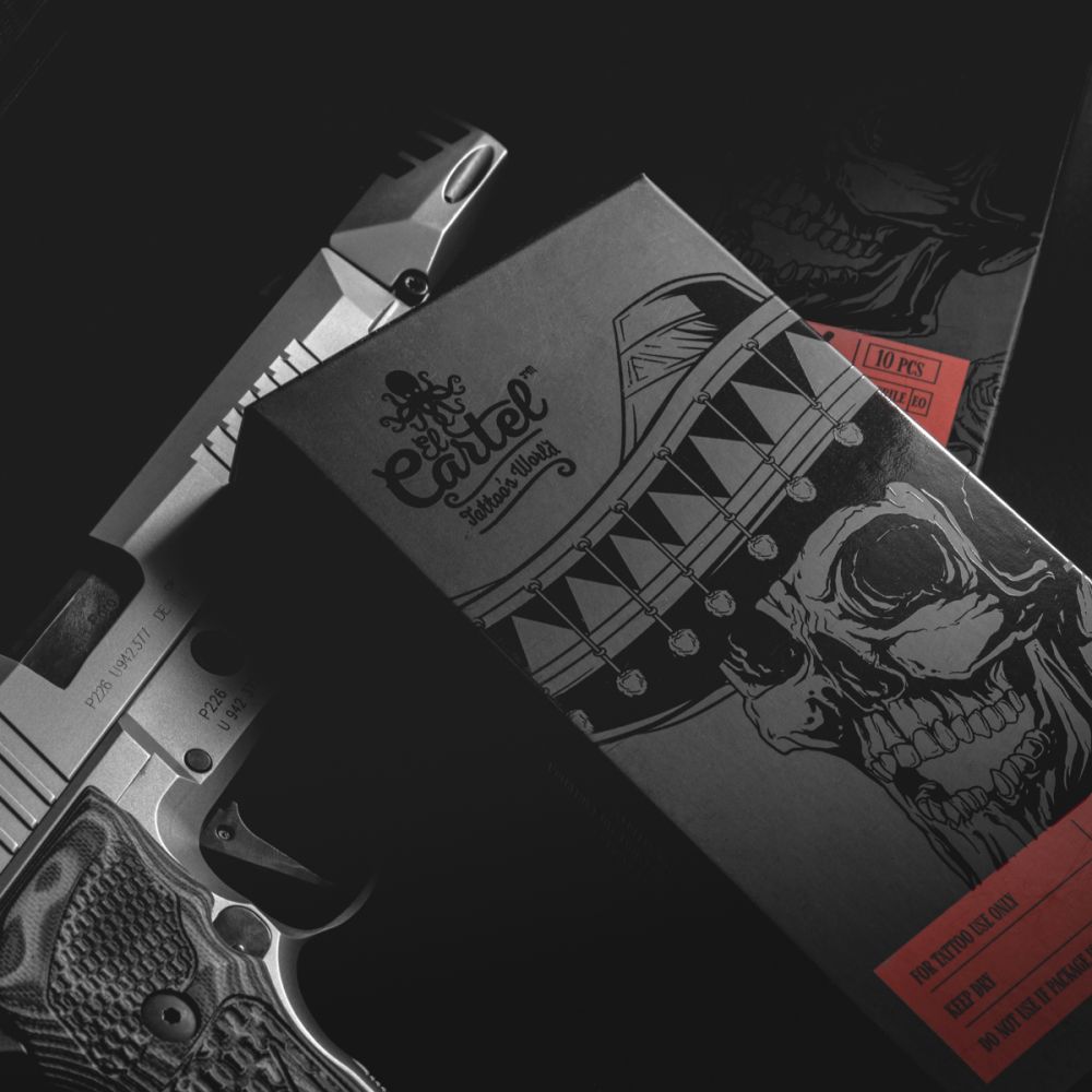 Tattoo Cartridge 7RL Long Taper 0.30 mm El Cartel V2 10 st - afbeelding 6