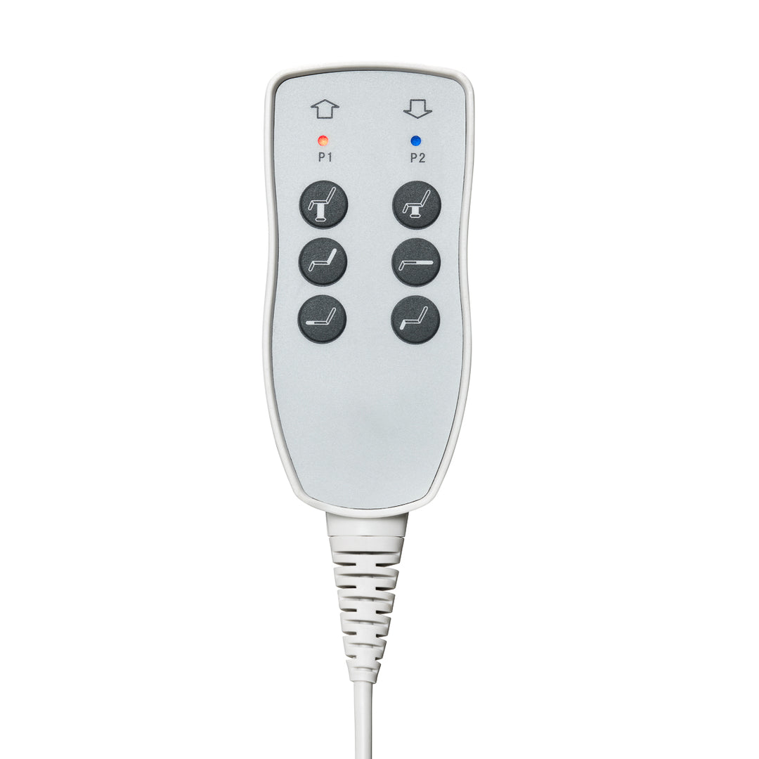 Behandelstoel Elektrisch Azurro 891 3 Motoren Wit - afbeelding 10
