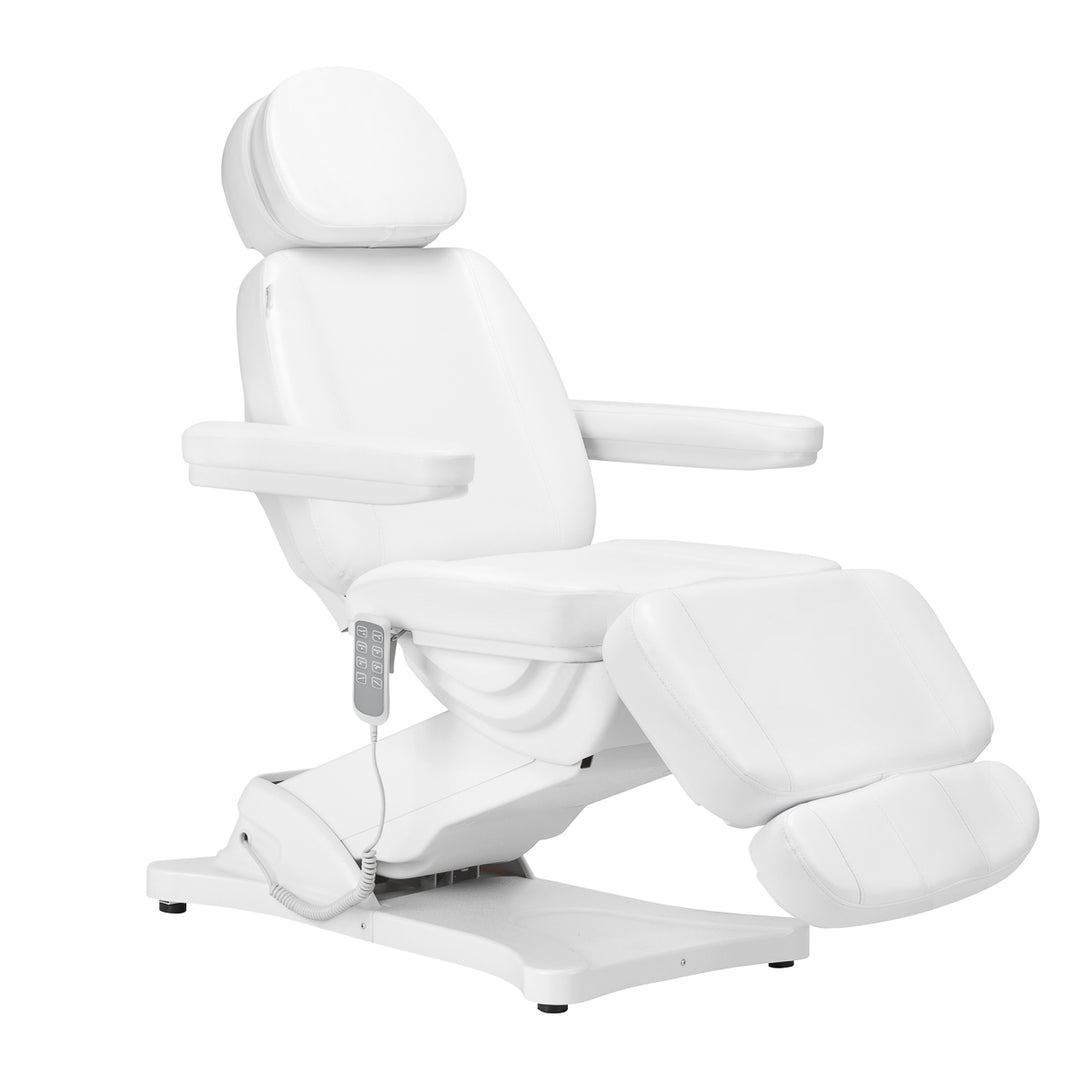 Behandelstoel Elektrisch Sillon Classic 4 Motoren Kantelbaar Wit - afbeelding 2