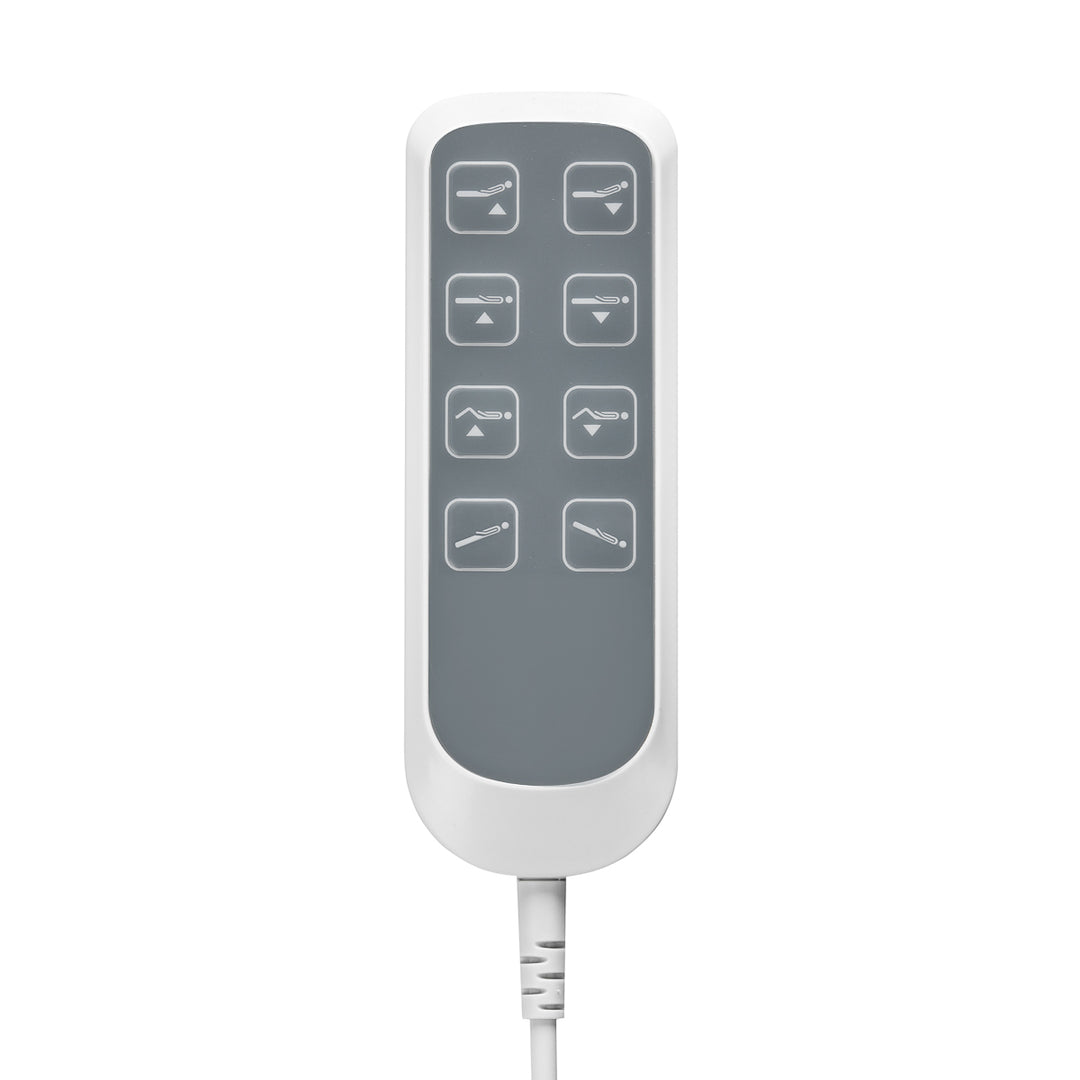 Behandelstoel Elektrisch Sillon Classic 4 Motoren Kantelbaar Wit - afbeelding 18
