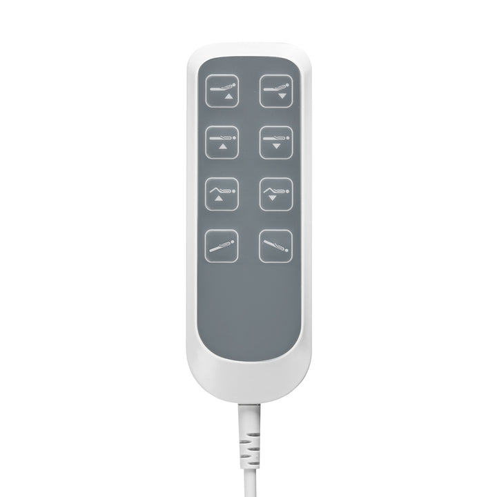 Behandelstoel Elektrisch Sillon Classic 4 Motoren Kantelbaar Wit - afbeelding 18