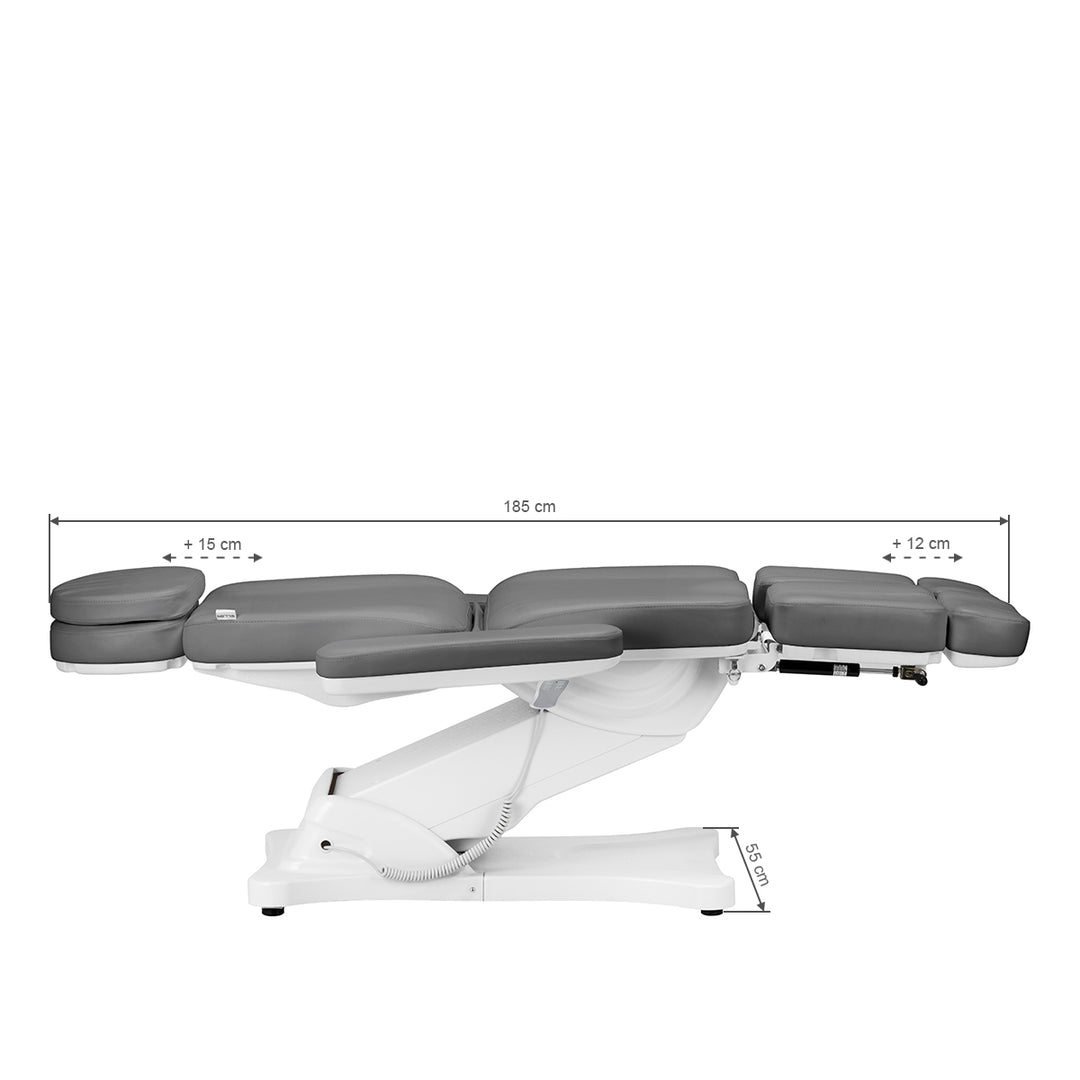 Behandelstoel Elektrisch Sillon Classic 3 Motoren Kantelbaar Grijs - afbeelding 20