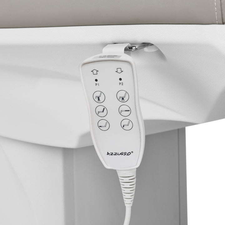 Behandelstoel Elektrisch Azurro 891 3 Motoren Grijs - afbeelding 11