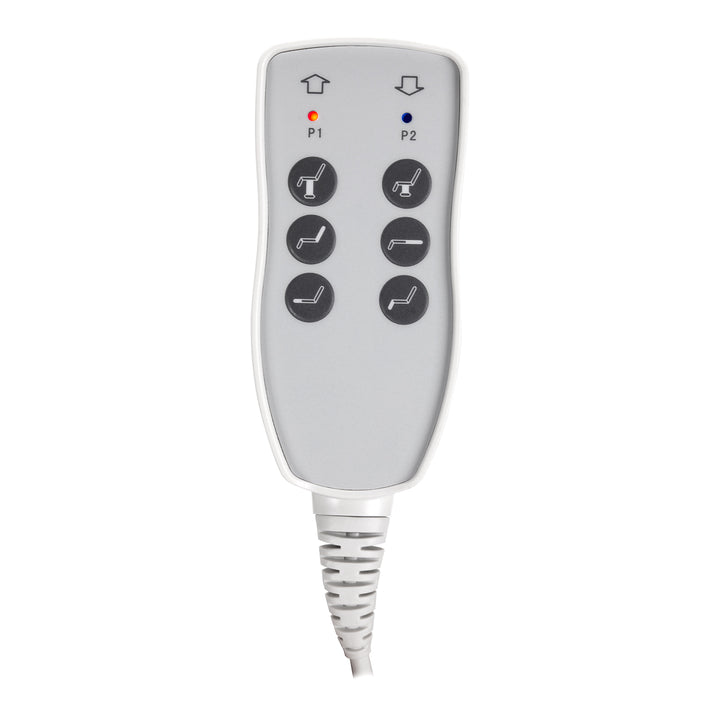 Behandelstoel Elektrisch Azurro 803D 3 Motoren Wit - afbeelding 21