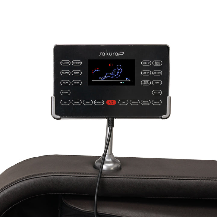 Massagestoel Elektrisch Sakura Comfort Plus 806 Zwart - afbeelding 17