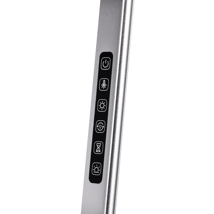 LED Lamp met Statief en Instelbare Kleur- en Lichtintensiteit Yoga 22W Zilver - afbeelding 5