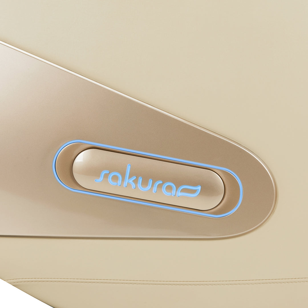 Massagestoel Elektrisch Sakura Comfort Plus 806 Beige-Bruin - afbeelding 18