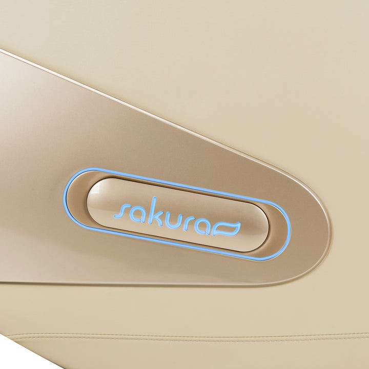 Massagestoel Elektrisch Sakura Comfort Plus 806 Beige-Bruin - afbeelding 18