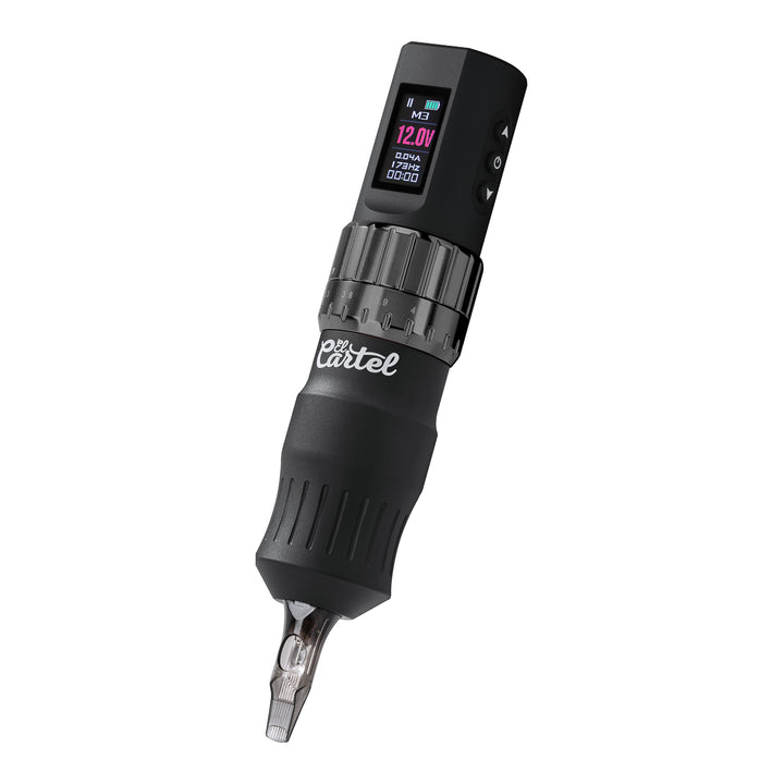 Tattoo Machine El Cartel VISPA Draadloos Zwart - afbeelding 3