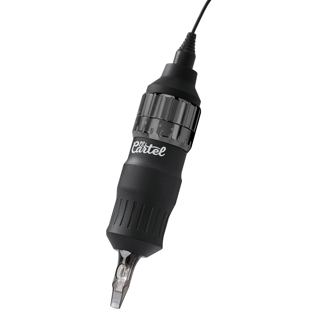 Tattoo Machine El Cartel VISPA Draadloos Zwart - afbeelding 5