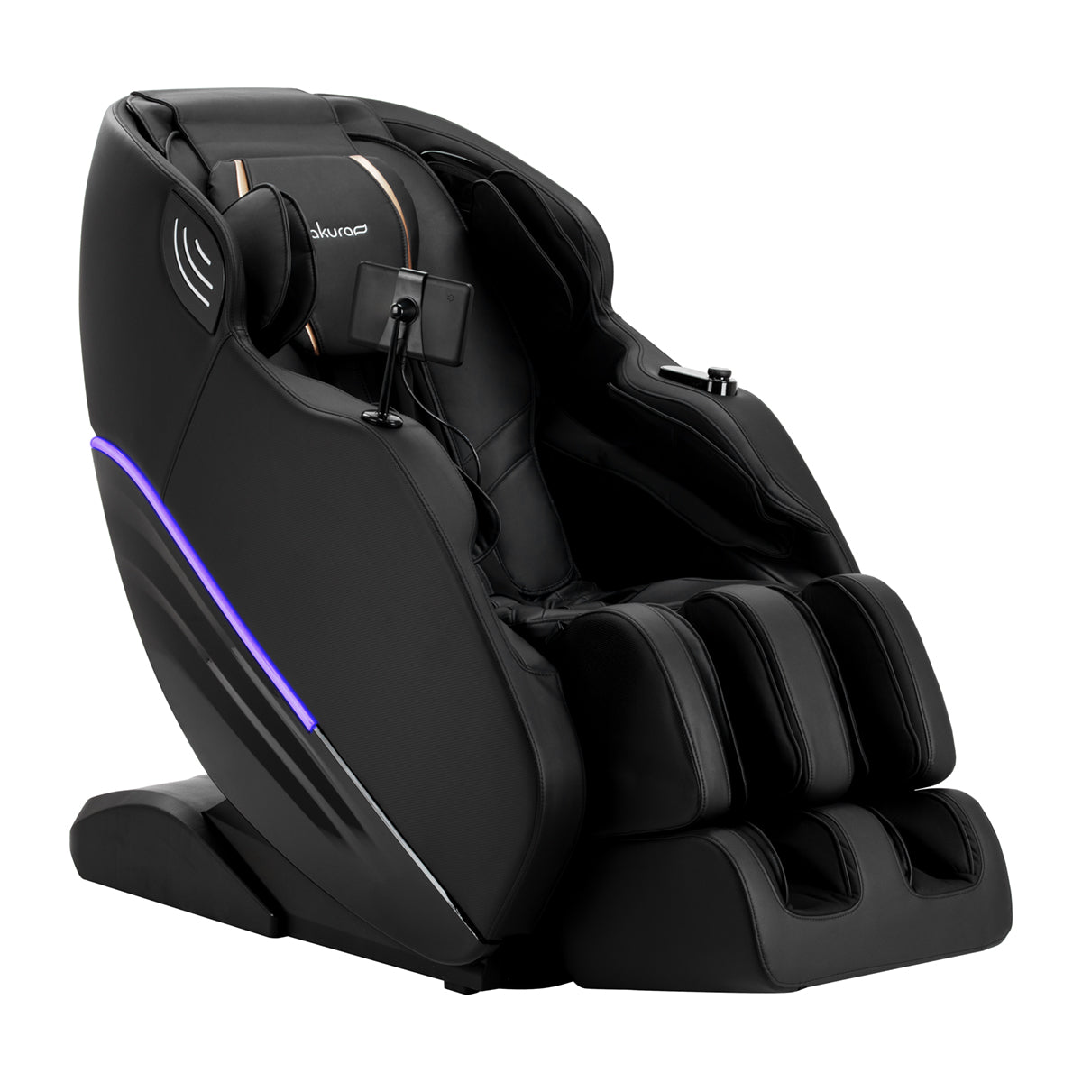 Massagestoel Elektrisch Sakura Maximus 809 3D Zwart