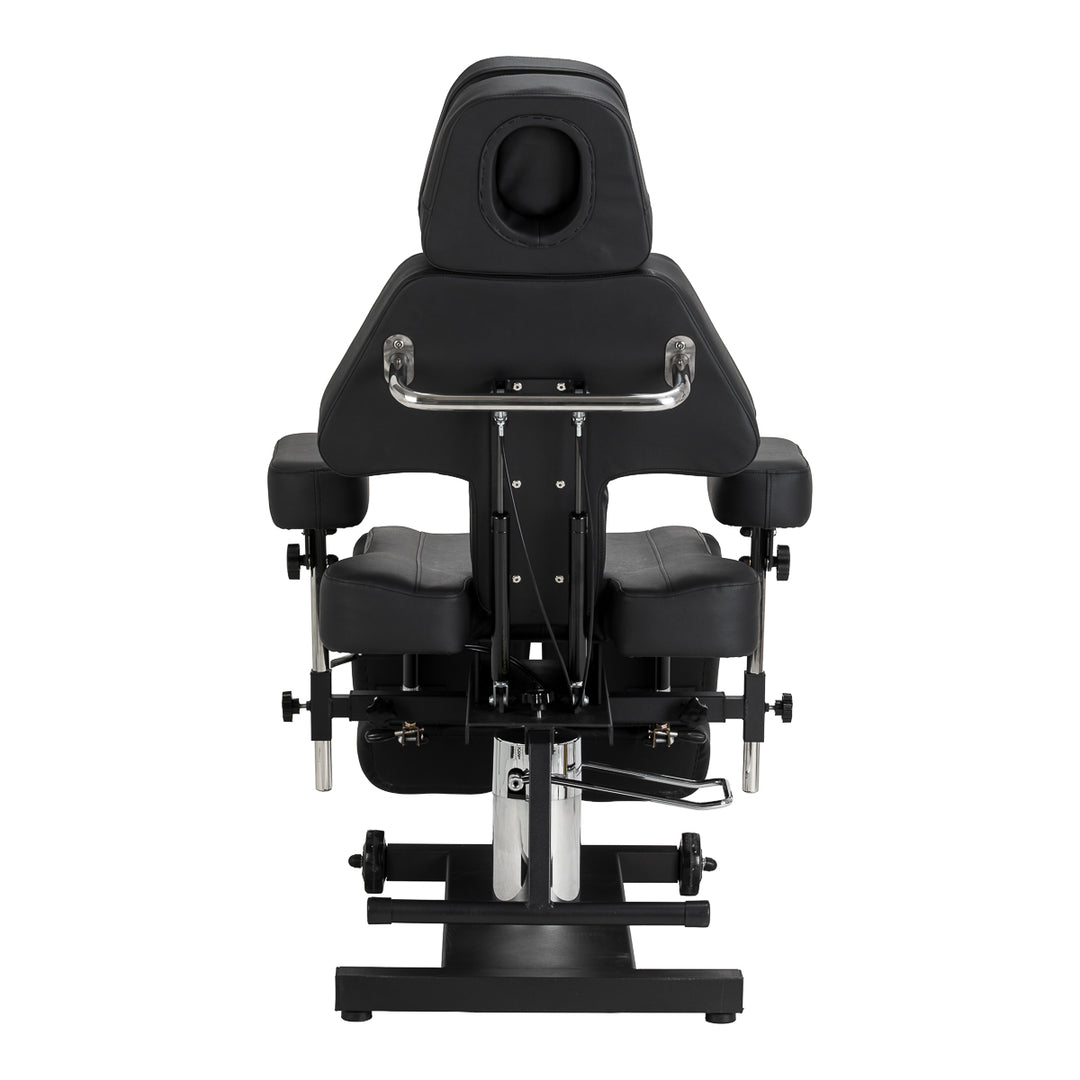 Tattoostoel Hydraulisch Pro Ink 605 Zwart - afbeelding 7