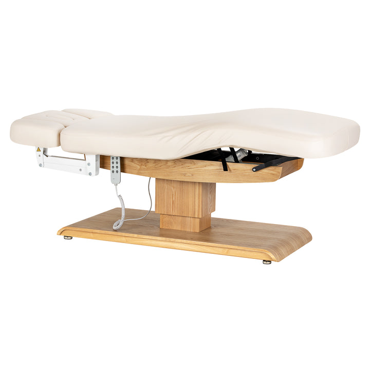 Massagetafel Elektrisch Sillon Relax Crème-Lichtbruin - afbeelding 3