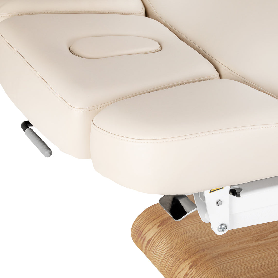 Massagetafel Elektrisch Sillon Relax Crème-Lichtbruin - afbeelding 9