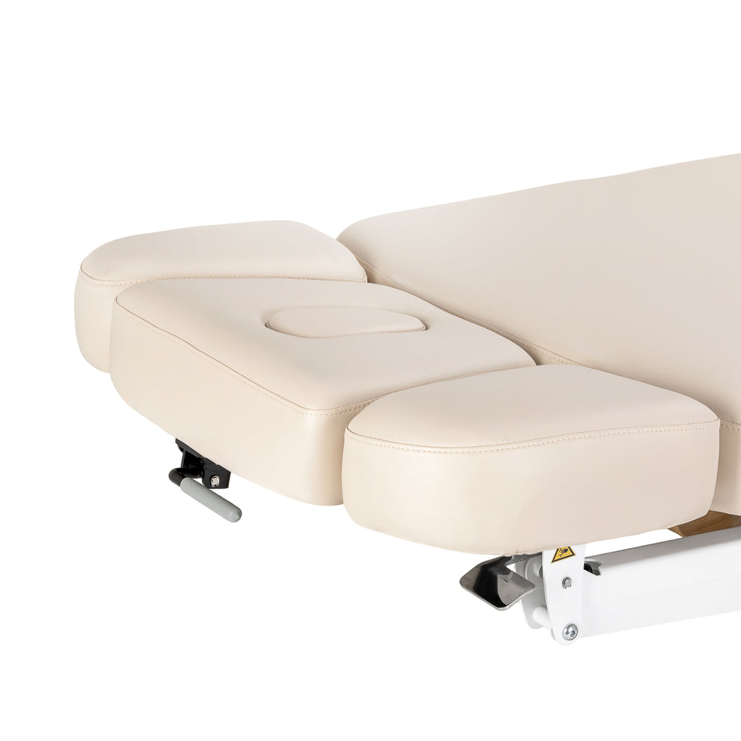 Massagetafel Elektrisch Sillon Relax Crème-Lichtbruin - afbeelding 13